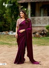 Neel Vol 21 By Kashvi Mono Satin Swarovski Designer Saree Exporters In India